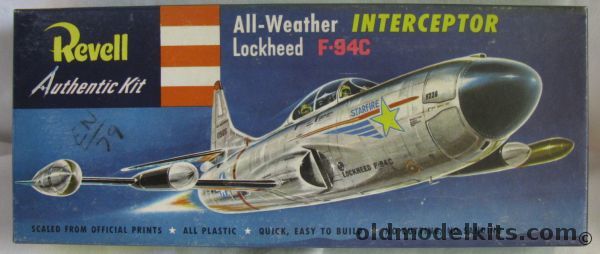 Revell 1/56 Lockheed F-94C Starfire - Pre 'S' Kit, H210-79 plastic model kit
